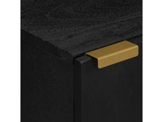 Armoire de salle de bain noir 38x33x58 cm bois d'ingénierie