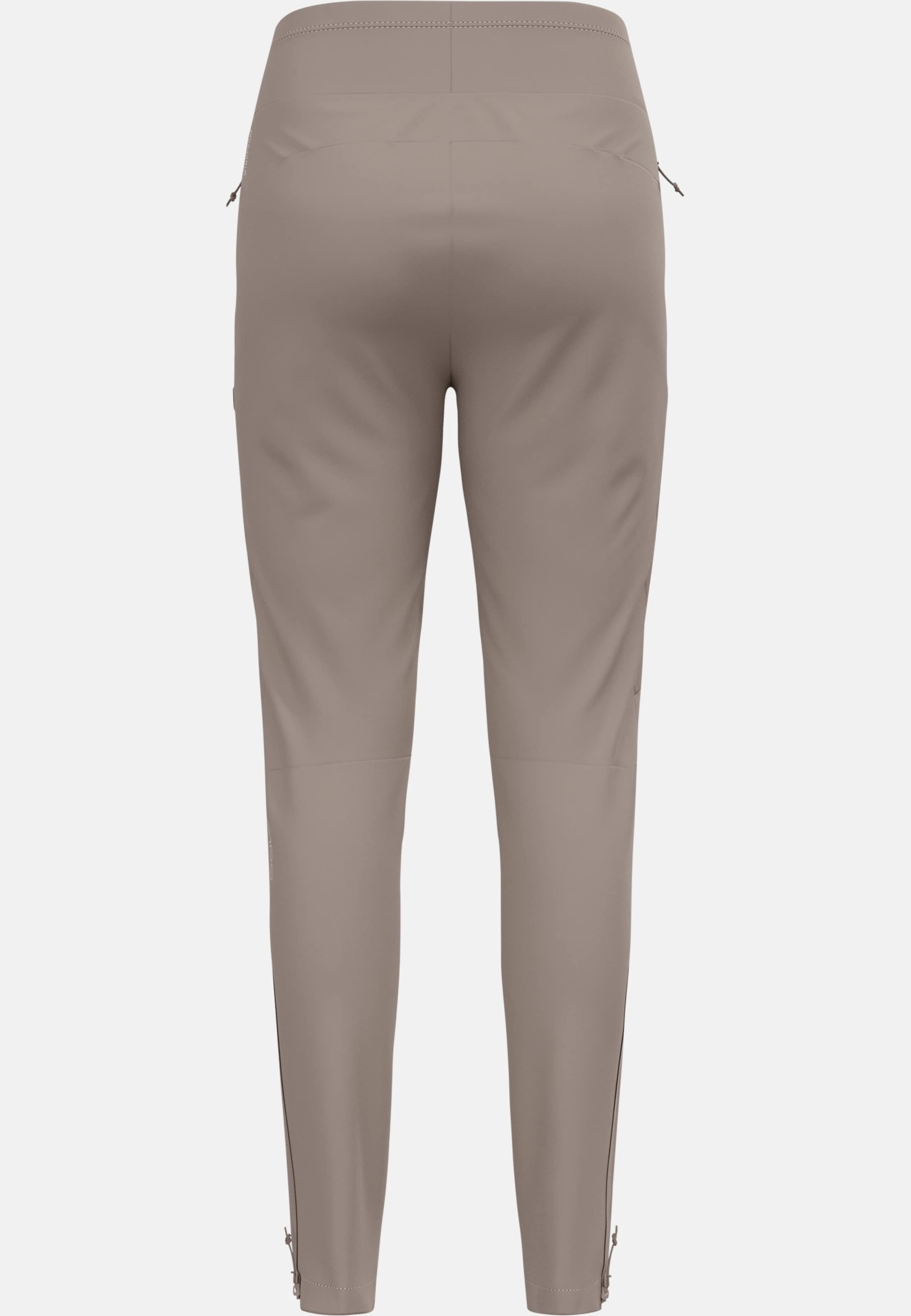 Winddichte Zeroweight X-Warm Langlaufhose in cinder