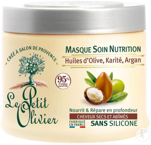 Le Petit Olivier Masque Soin Nutrition Huiles D'Olive/Karité/Argan 330ml