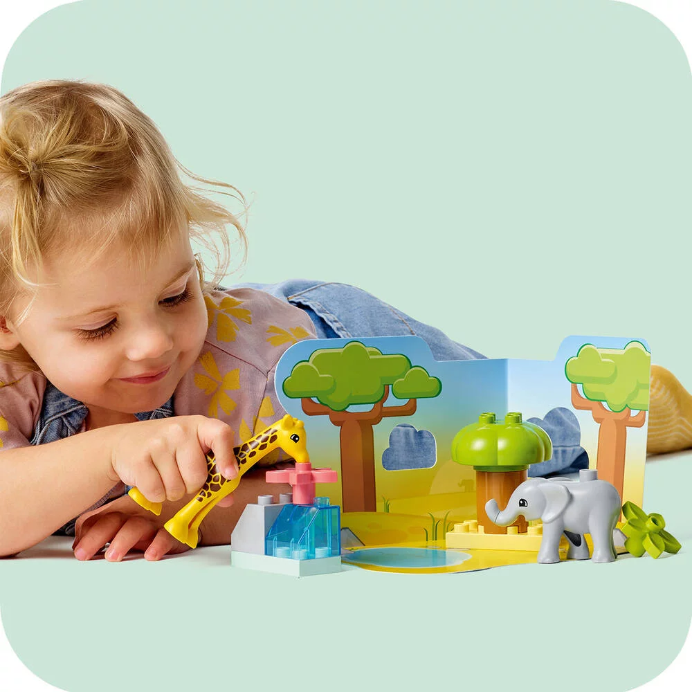 LEGO®DUPLO®MA VILLE 10971 - ANIMAUX SAUVAGES D’AFRIQUE