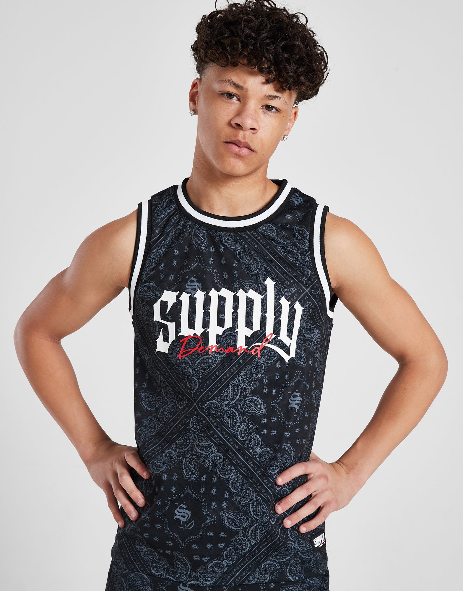 Supply & Demand Maillot de Basketball Carlton Junior