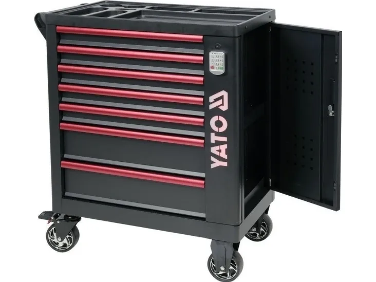Yato YT-09004, Metal, Sort, 35 kg, 12,5 cm, 982 mm, 455 mm
