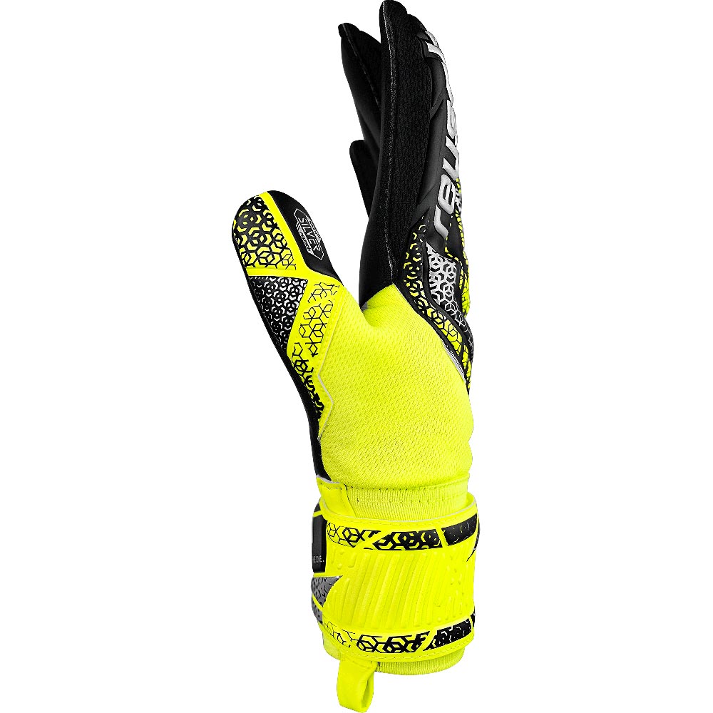 Reusch Attrakt Silver Torwarthandschuhe safety yellow