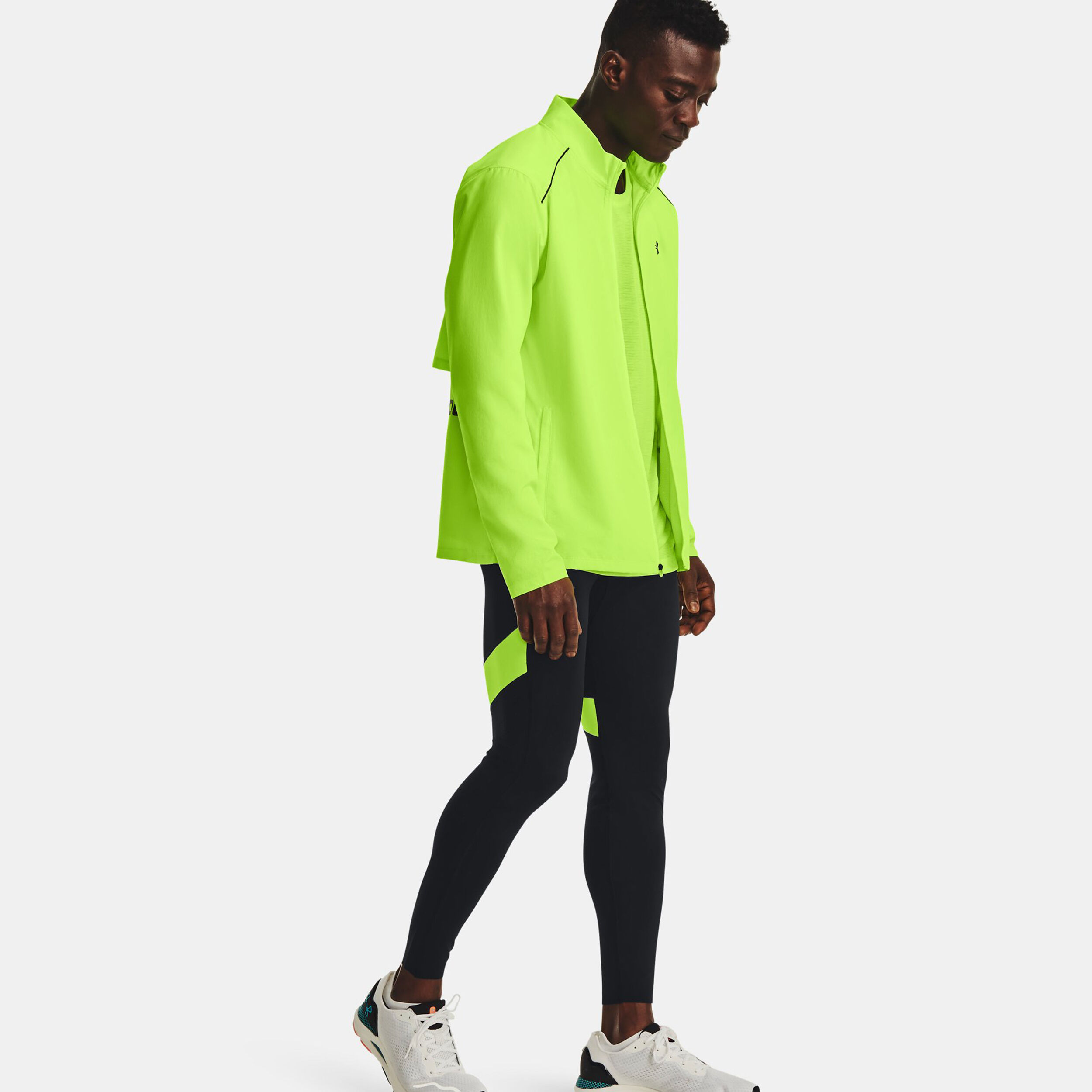 Under Armour Speedpocket Collant Tight Hommes - Noir , Vert