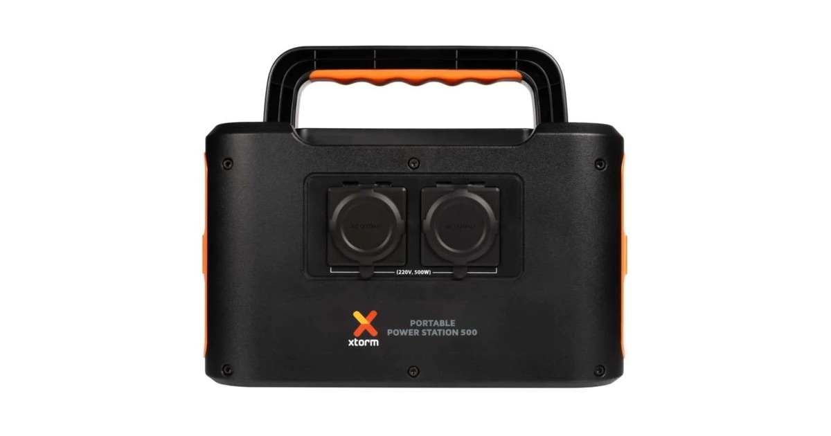 XtormXtreme Powerstation 500W  (Zwart/oranje)