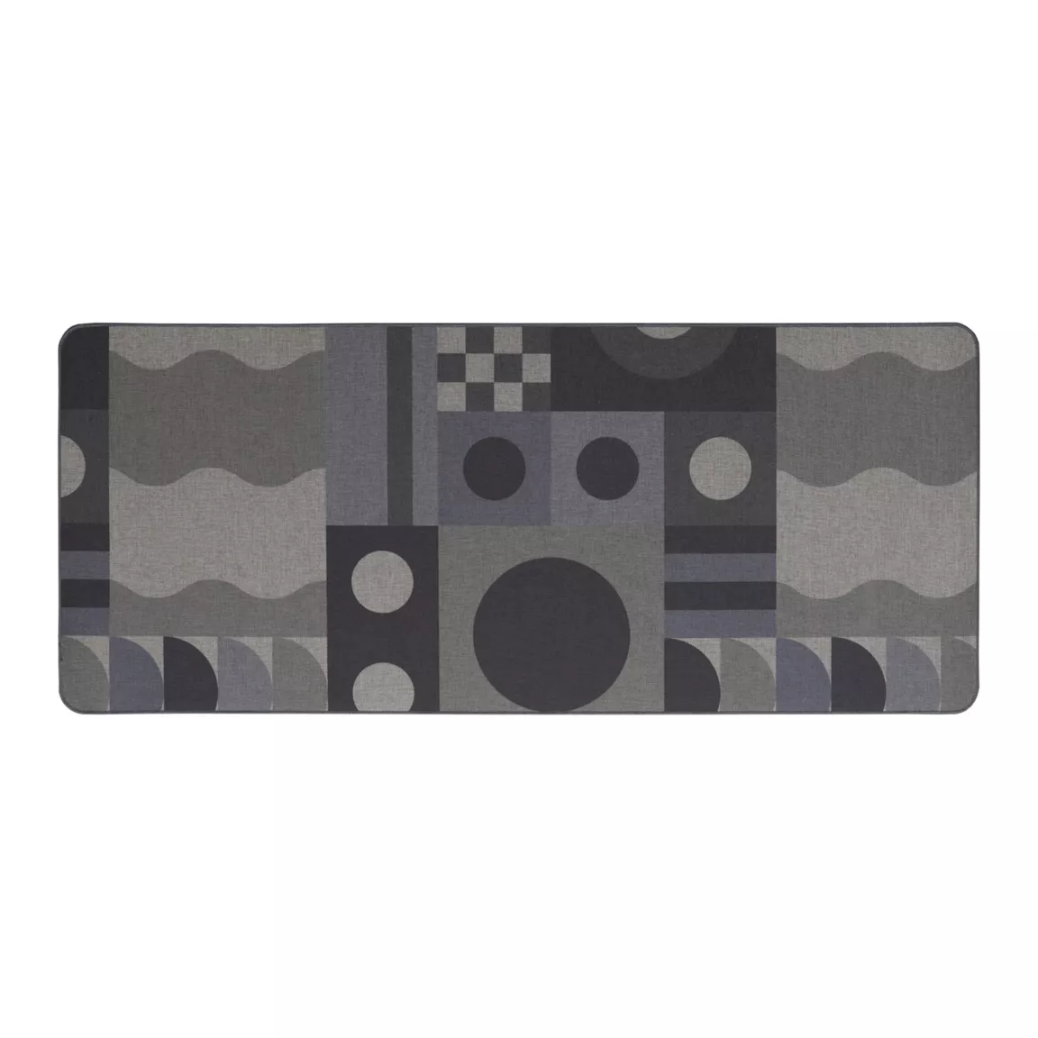 Tapis antidérapant (50 x 120 cm) Geo Gris