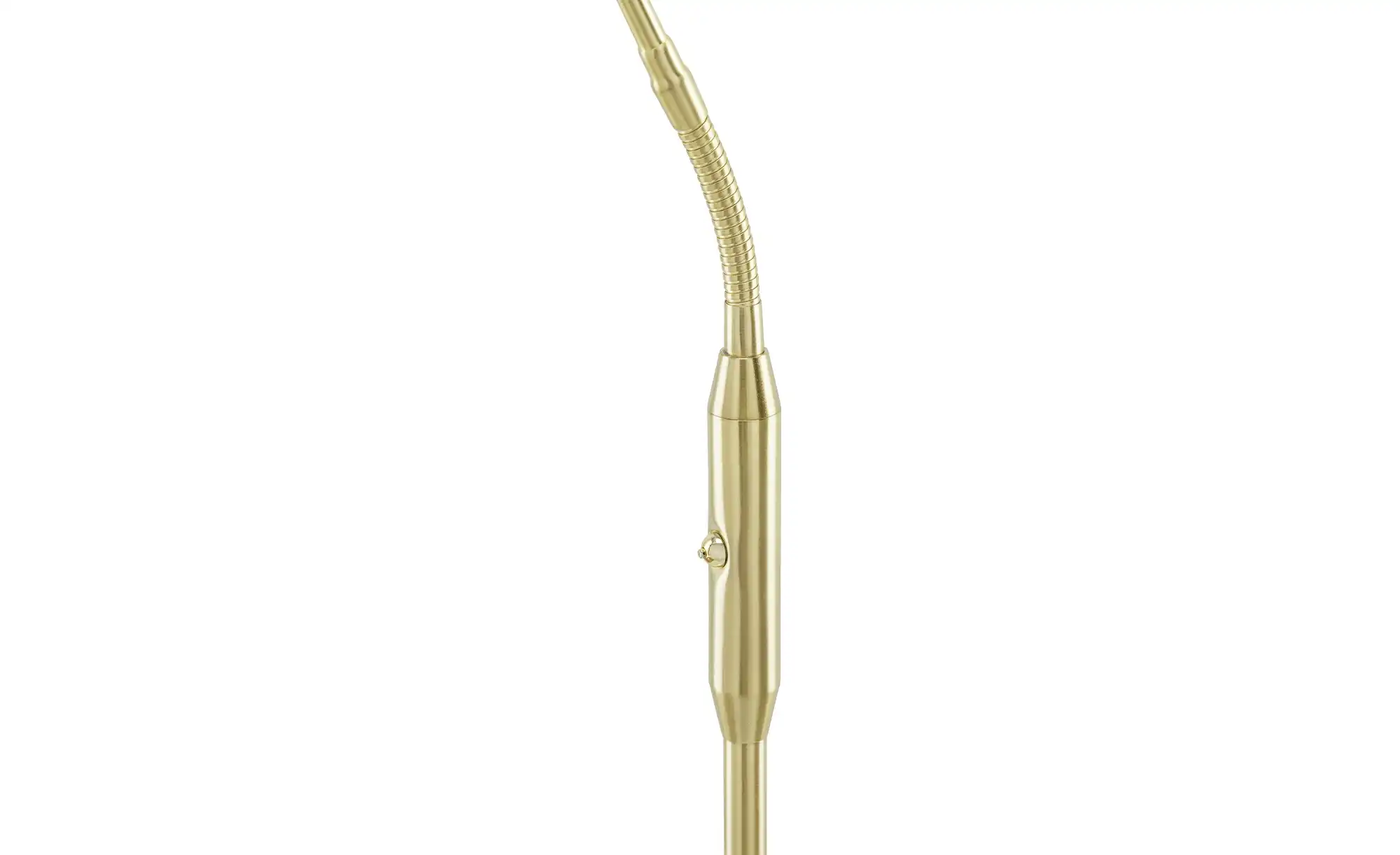 Fischer-Honsel LED-Leseleuchte, Messing-matt mit Dimmer