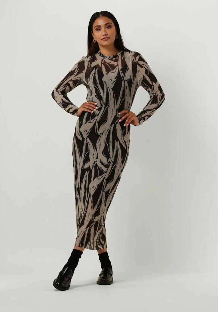 MSCH COPENHAGEN roest msch copenhagen maxi jurk mschjaniella illenora dress aop