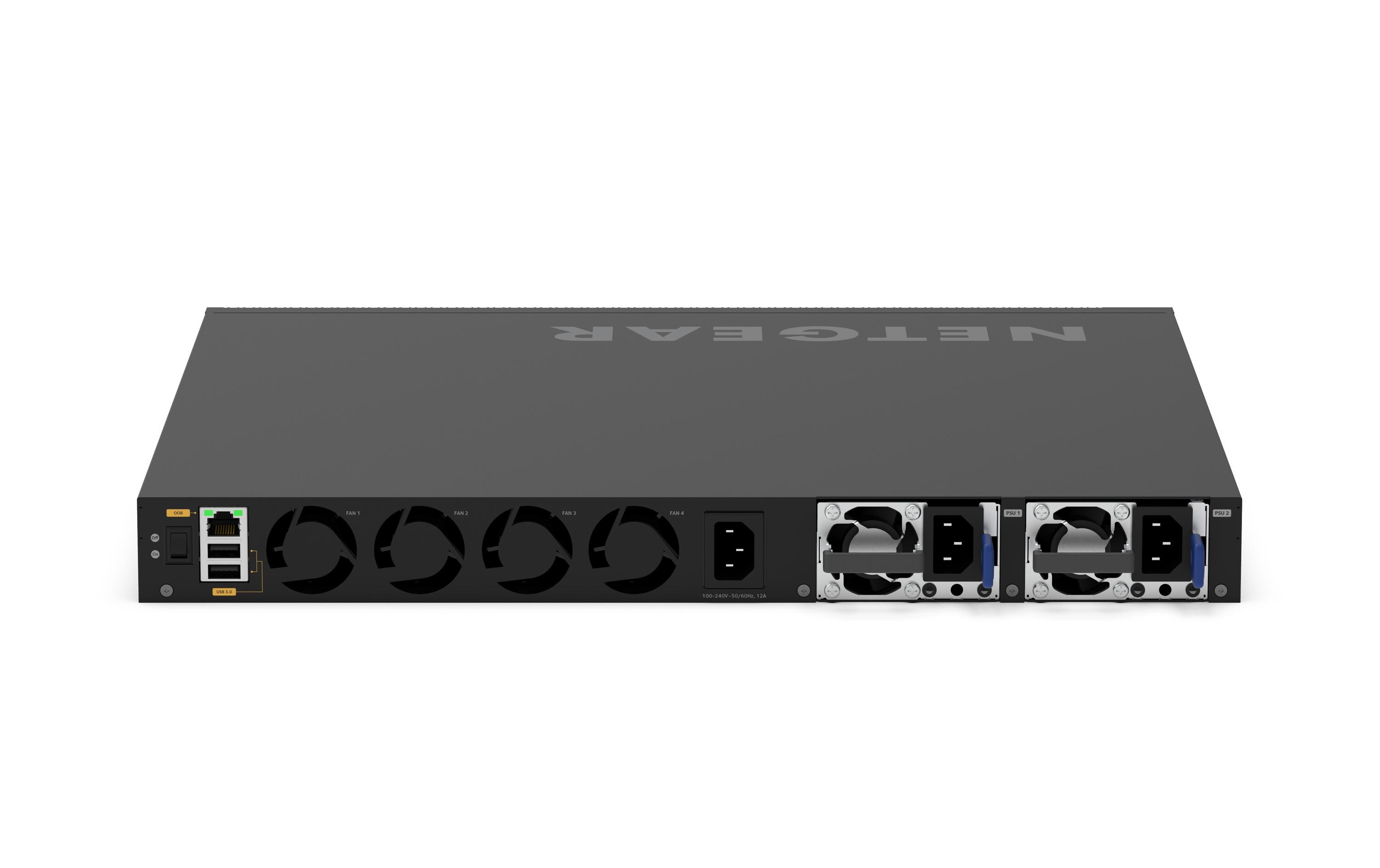 PoE+ Switch GSM4352 52 Port<br>48x 1G PoE+ (236W Basisstation, bis zu 1.440W) und 4x SFP+ Managed Switch