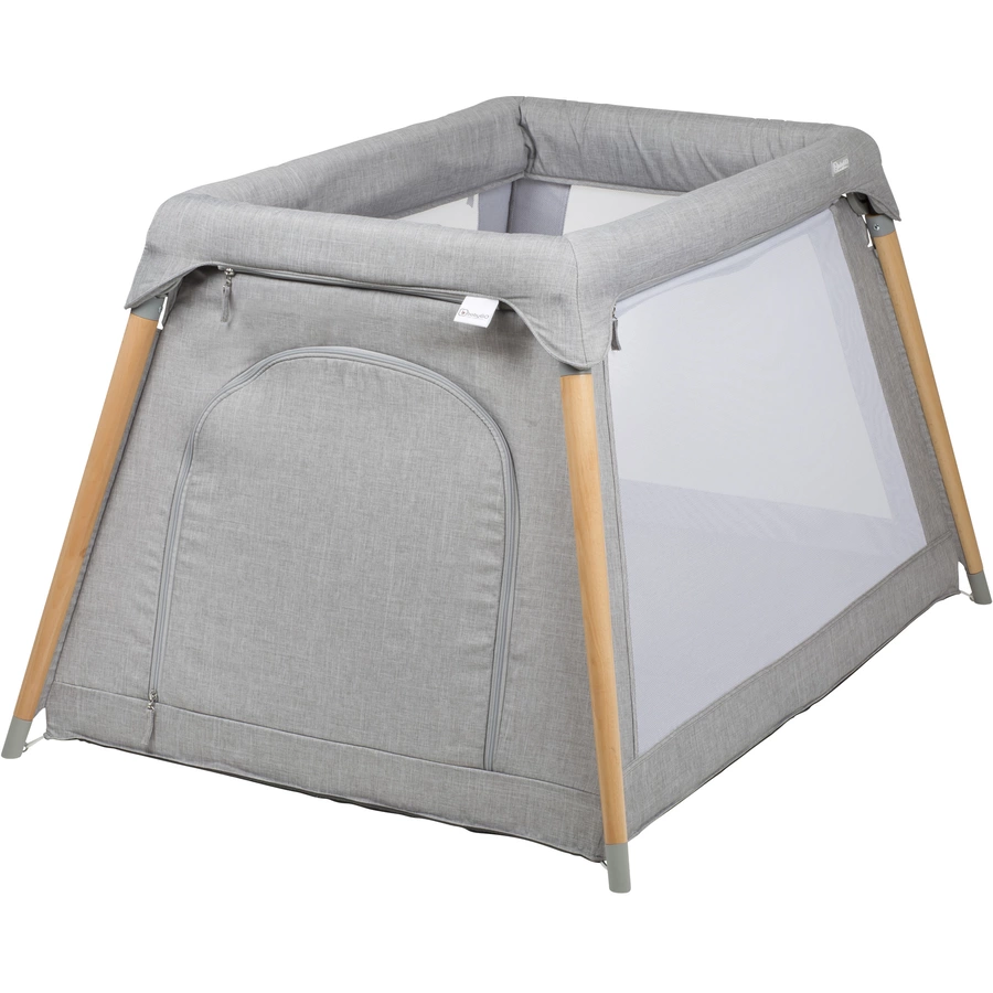 babyGO Reisebett Groovy Grey