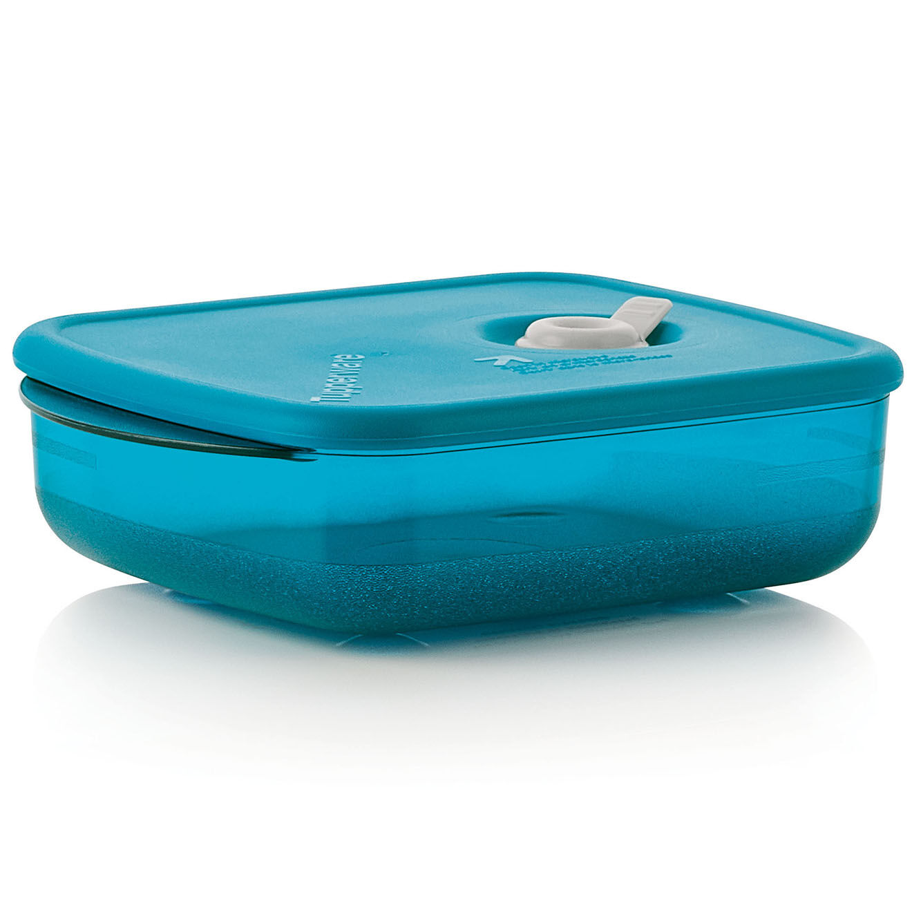 Tupperware Boite avec couvercle Crystal Up bleu glacial - 600ml