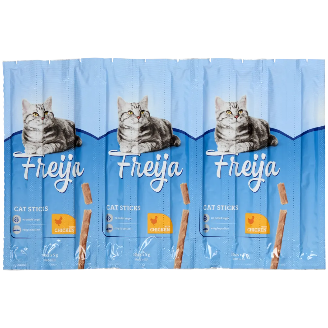 Freija kattensticks 10 x 5 gram