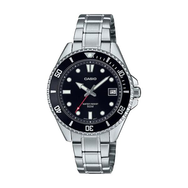 Casio Relógio Mdv-10d-1a1vef Collection Silver Grey / Silver Grey One Size