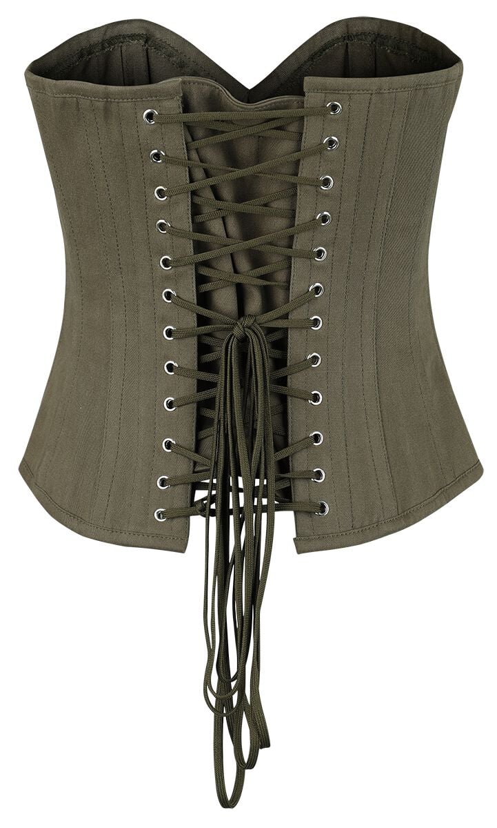 Corset Zippé | Gothicana by EMP Corset