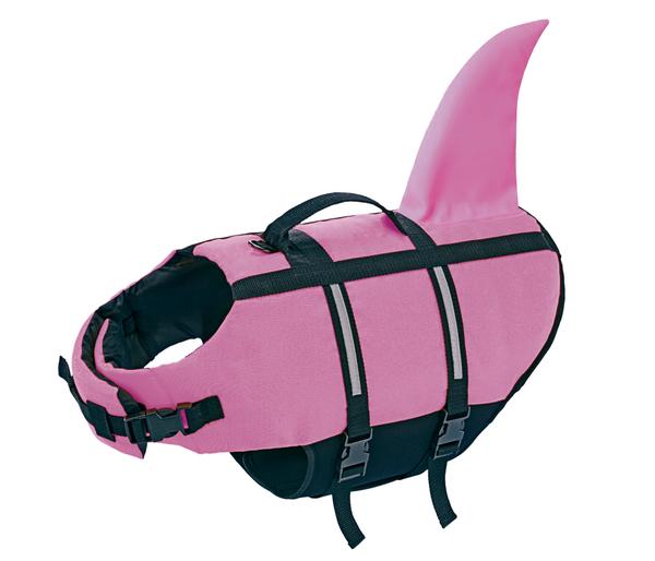 Nobby Schwimmhilfe für Hunde Sharki, pink