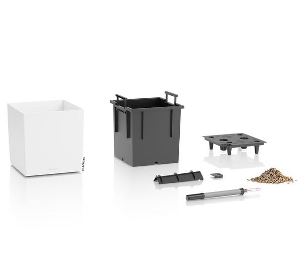 LECHUZA® Kunststoff-Topf Cube, rechteckig