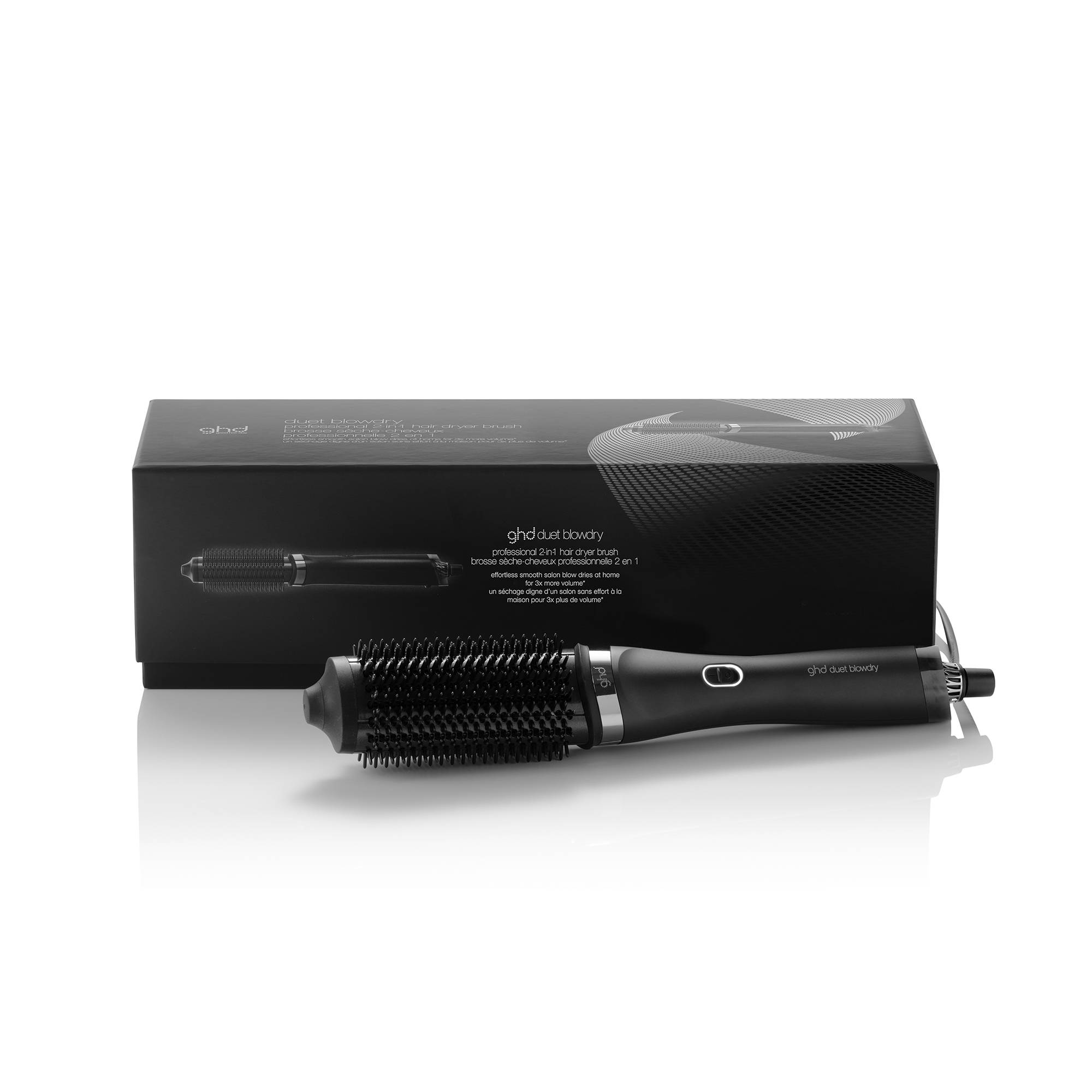 Brosse Soufflante 2-en-1 ghd Duet Blowdry Noir