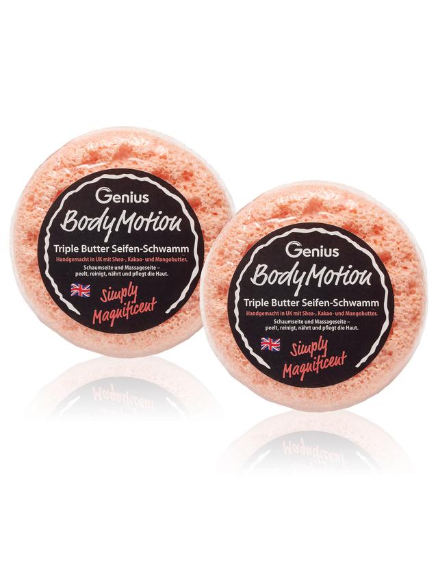 BeautyTrends BodyMotion Seifen-Schwamm 3–in–1, 2er-Set