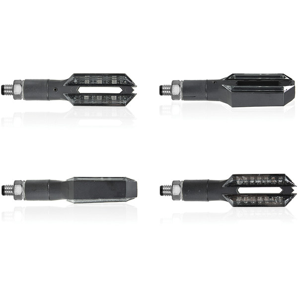 Chaft - Clignotants LED Douglas Noir / Fumé