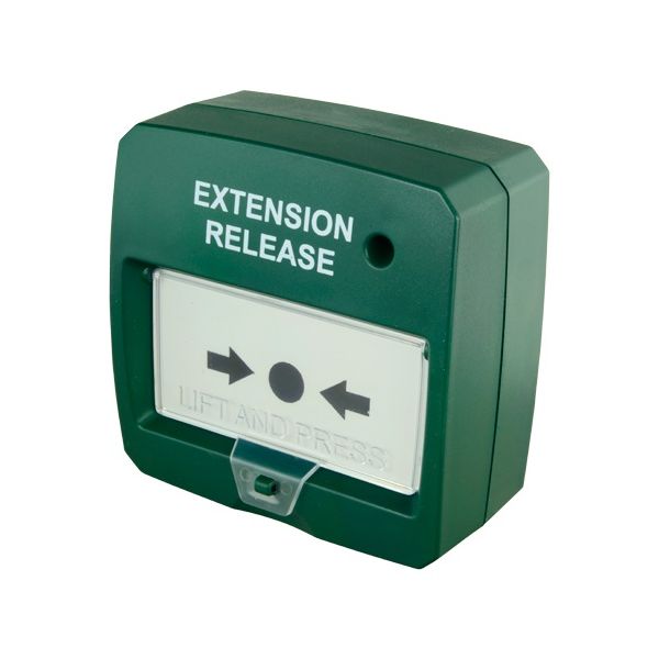 Dmtech Botão de Alarme de Incêndio Rearmável C/ LED (verde) - DMT-D9000-MCP-G