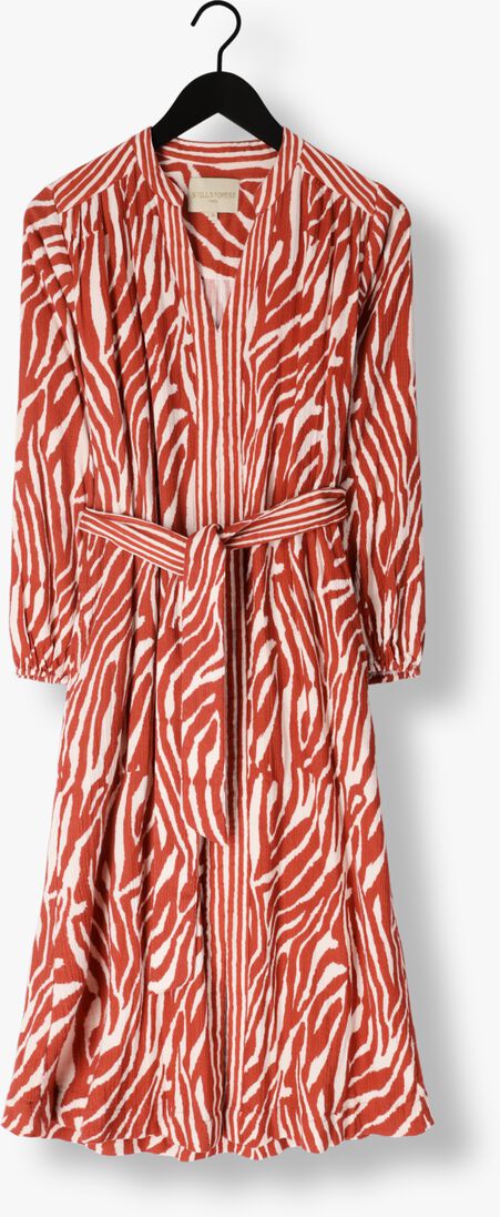 STELLA FOREST brique stella forest midi jurk e24ro053