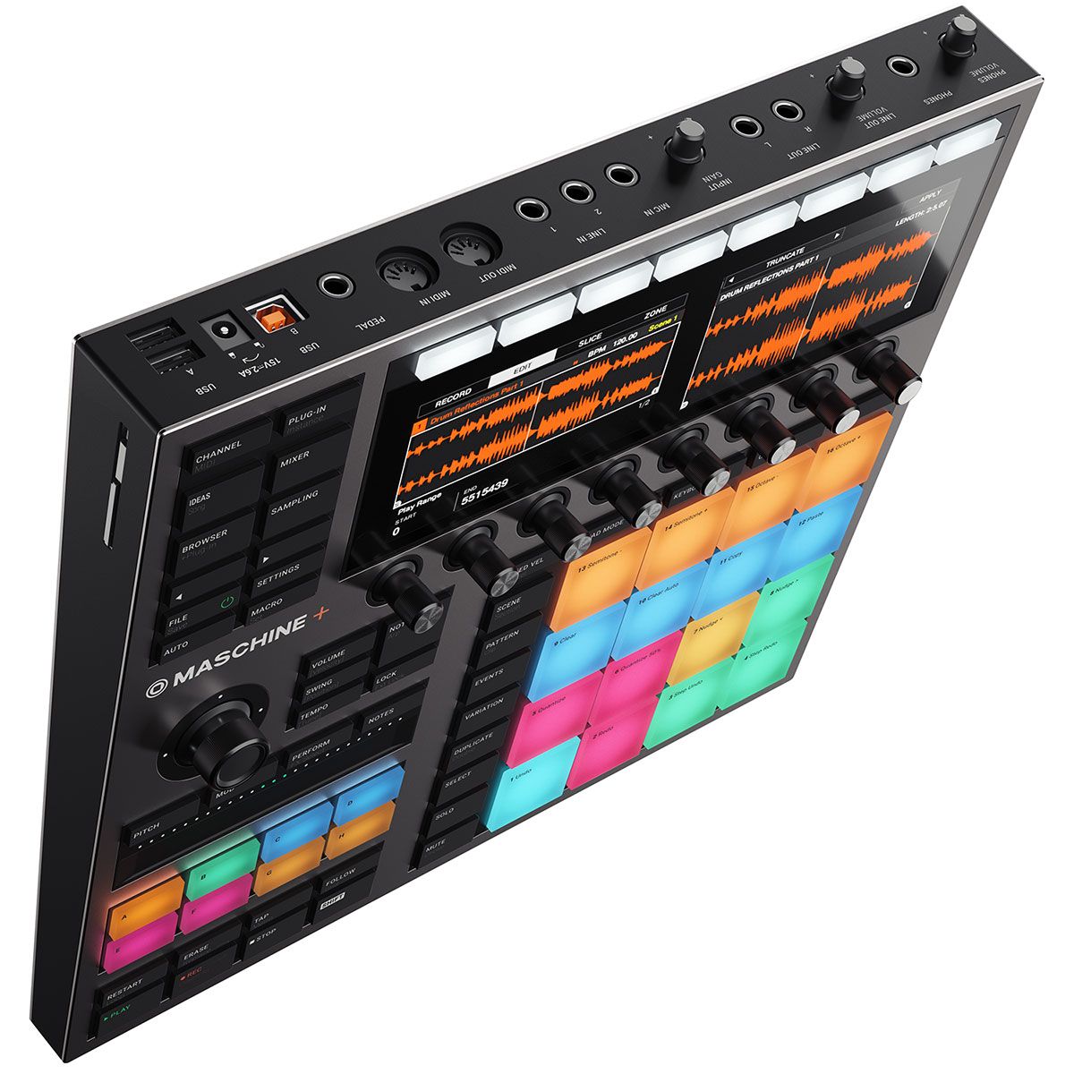 Native Instruments Maschine+ muziekproductie console (standalone/controller)