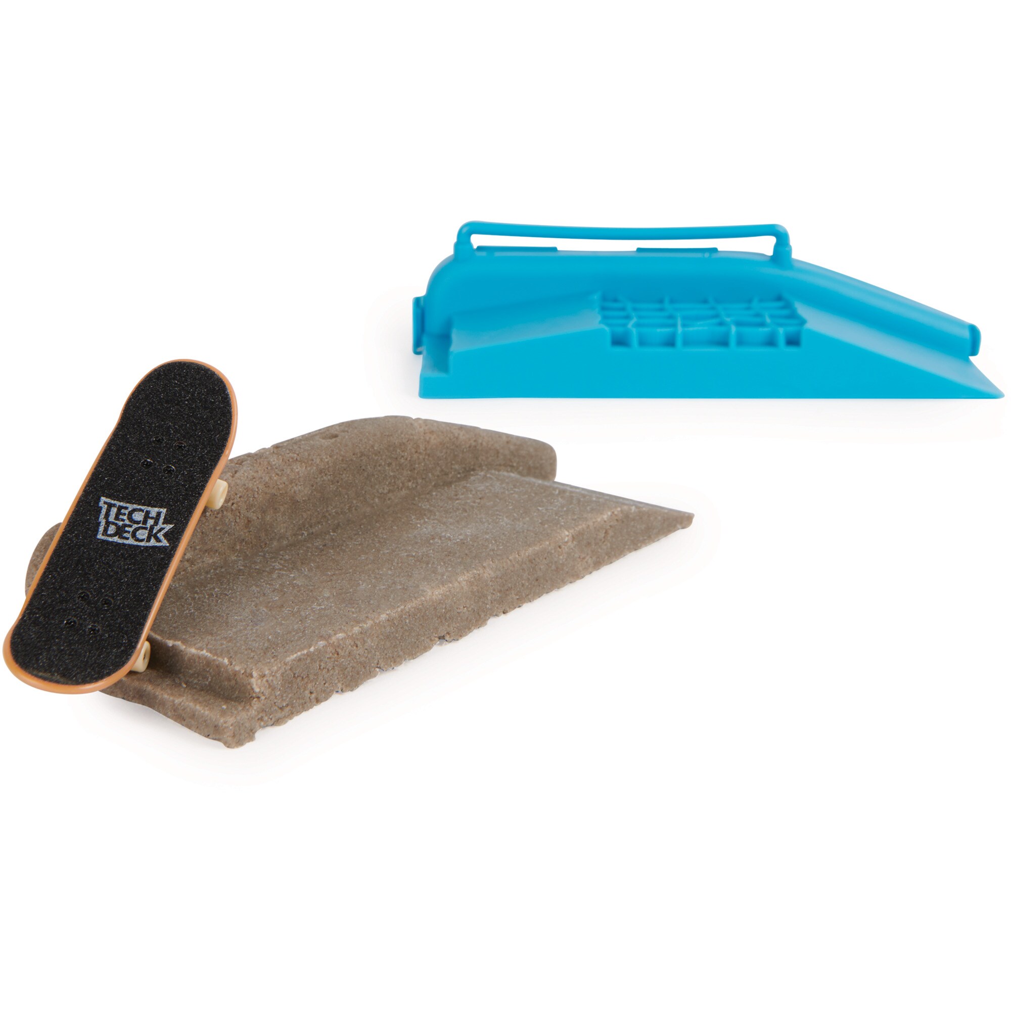 Spin Master Spielfahrzeug Tech Deck - Concrete Fingerboard-Rampe zum Selberbauen