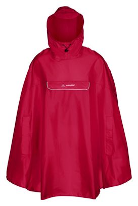 Poncho Vaude Valdipino Rouge