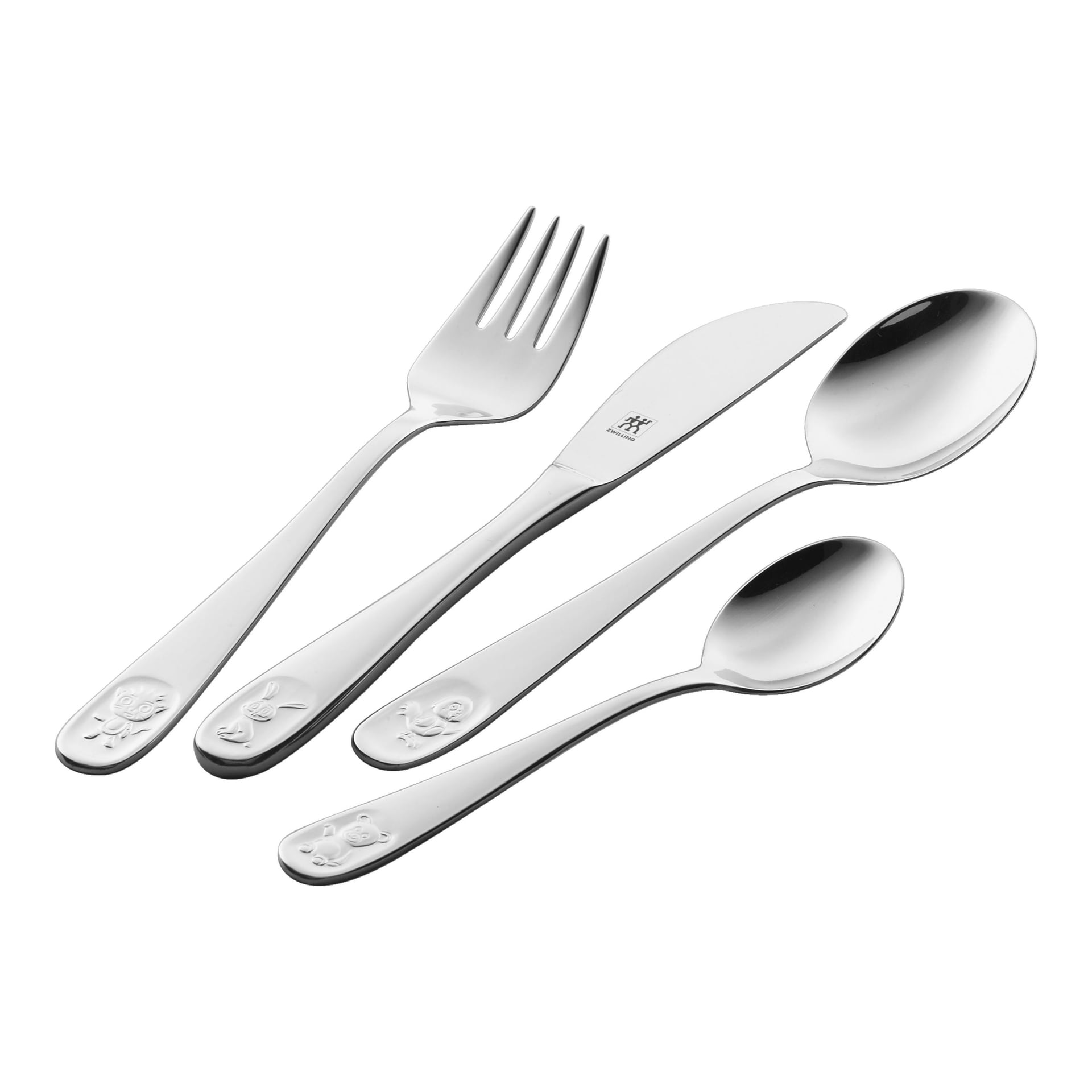 ZWILLING Kinderbesteck-Set BINO 4-teilig Edelstahl