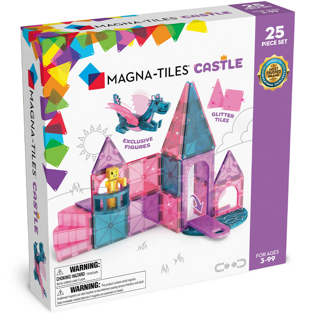 Magna-tiles magnetische tegels castle - 25st