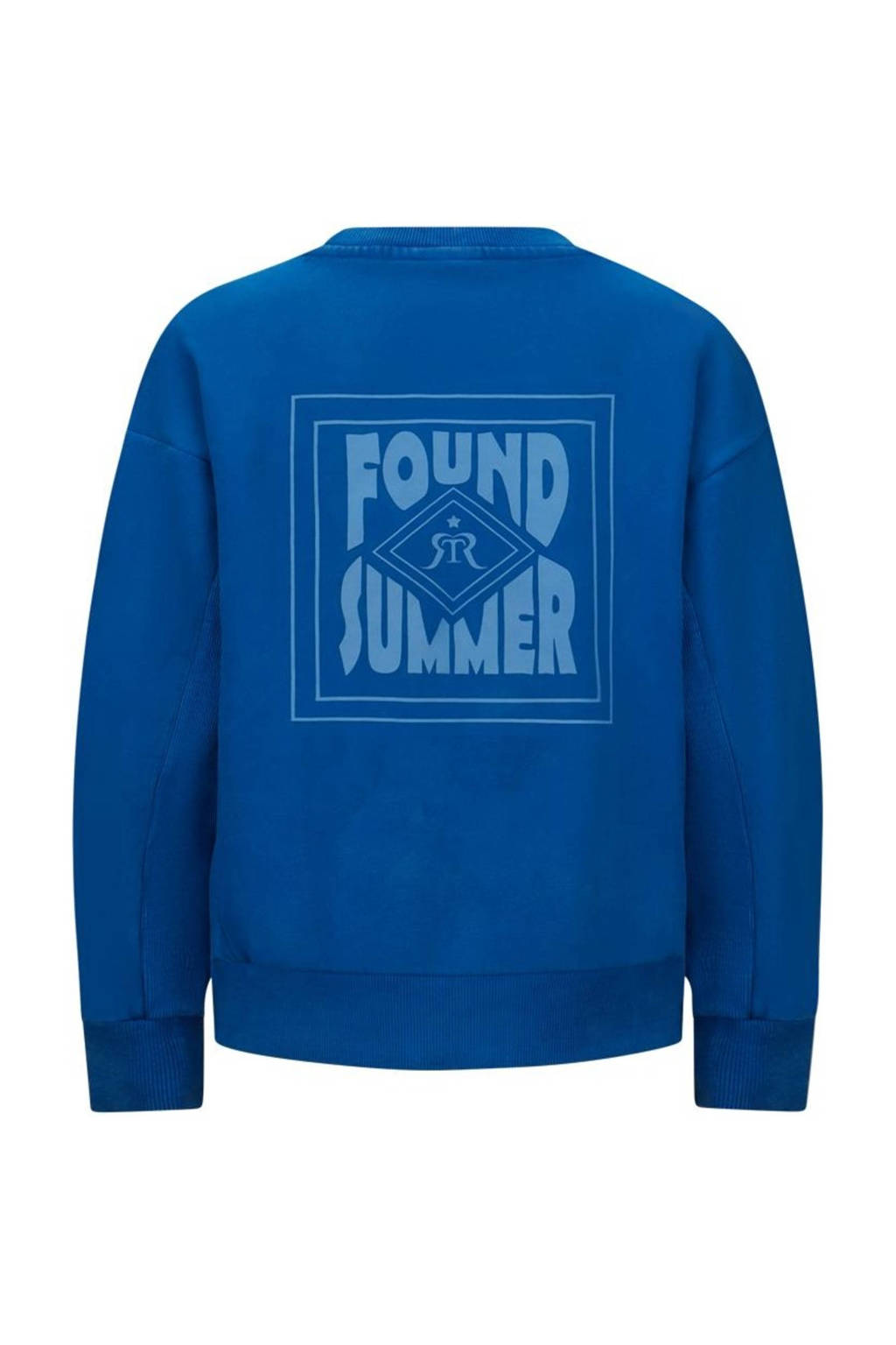 Retour Jeans sweater Andrew met backprint hardblauw
