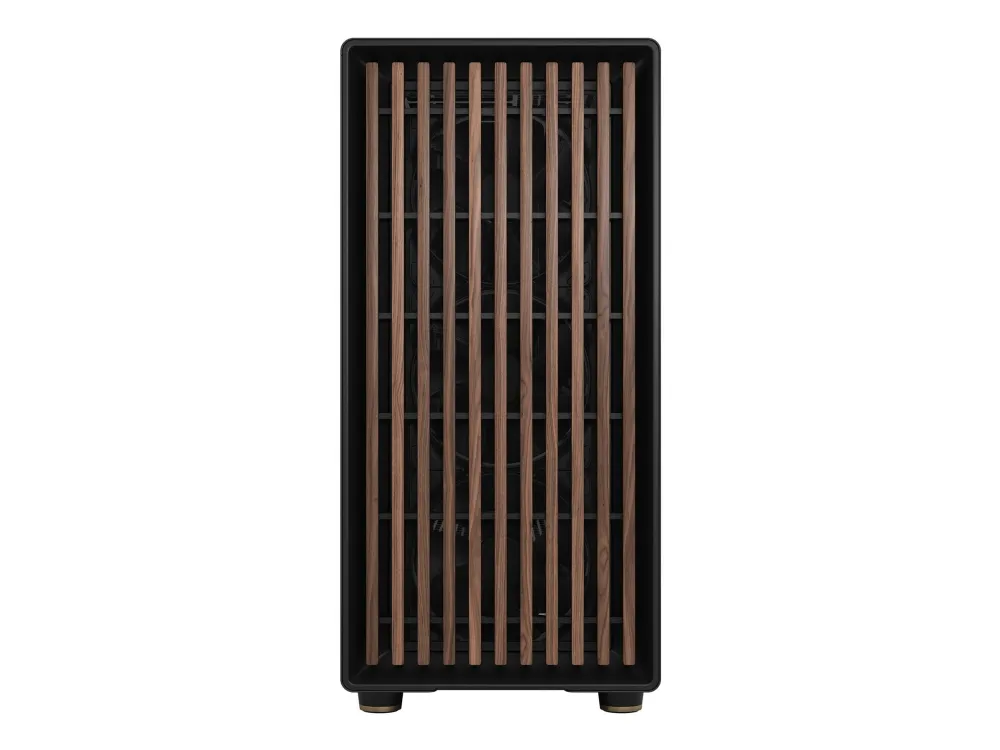 Fractal Design North XL - Tower - udvidet ATX - sidepanel med vindue (hærdet glas) - ingen strømforsyning (ATX) - charcoal black - USB/Audio/Mic