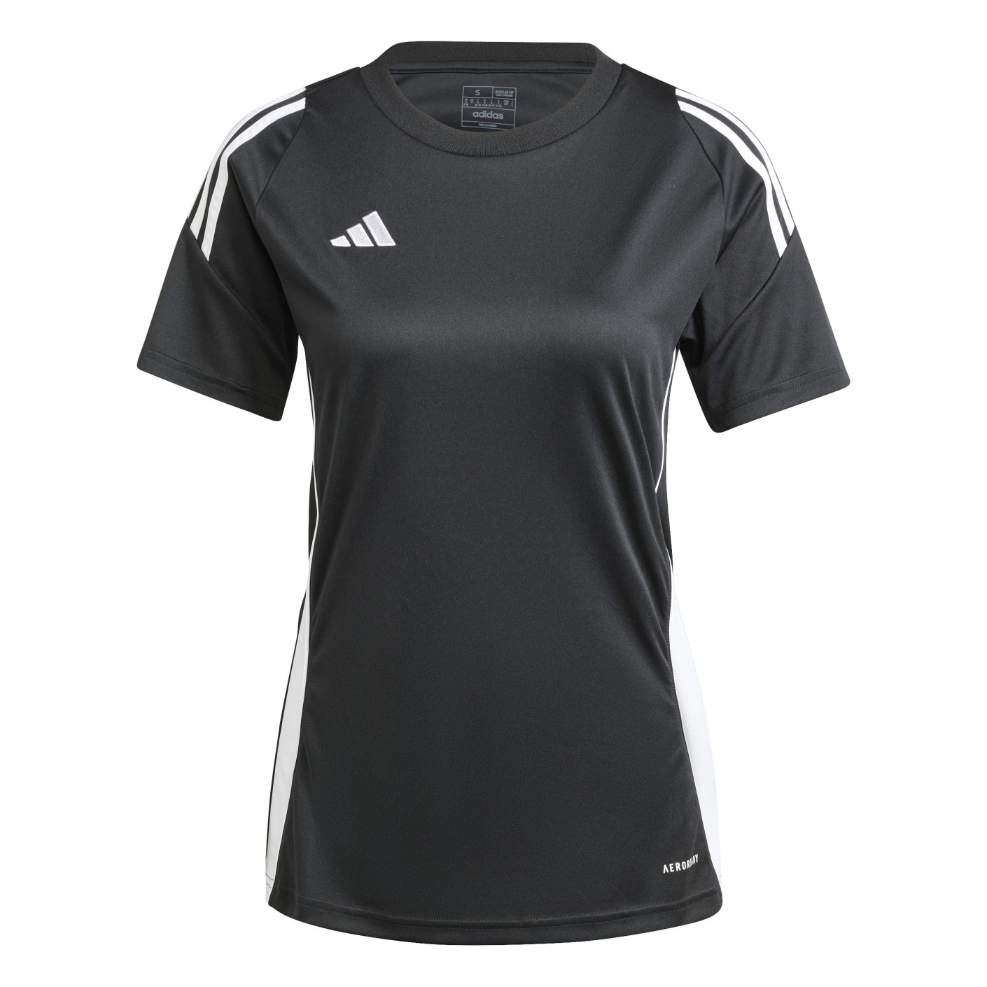 Adidas Tiro 24 Trainingsshirt Dames Zwart Wit