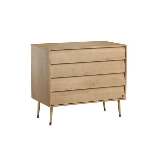 Chambre DUO Lit 70x140 Commode BOSQUE NEW Bois - VOX