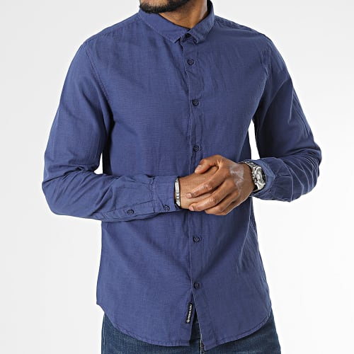 Chemise Manches Longues Cameron Bleu Marine