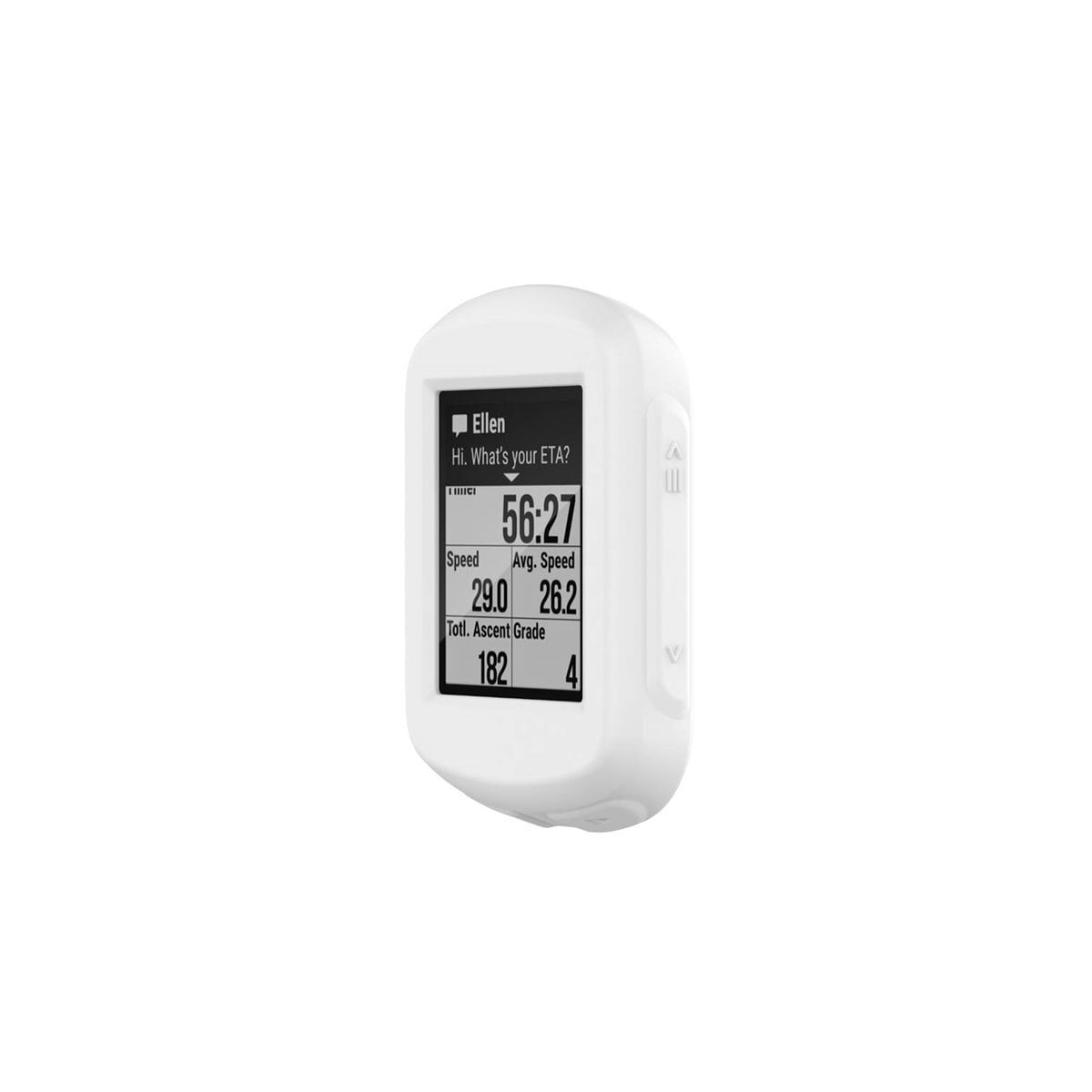 Silikon deksel Garmin Edge 130 Plus - Hvit