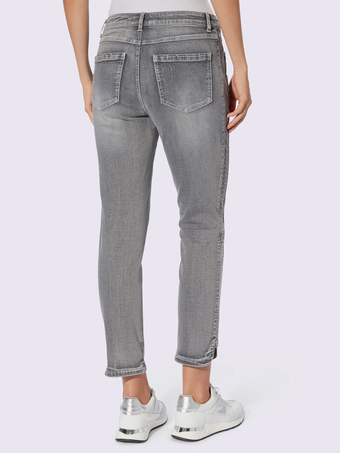 Jean délavage tendance