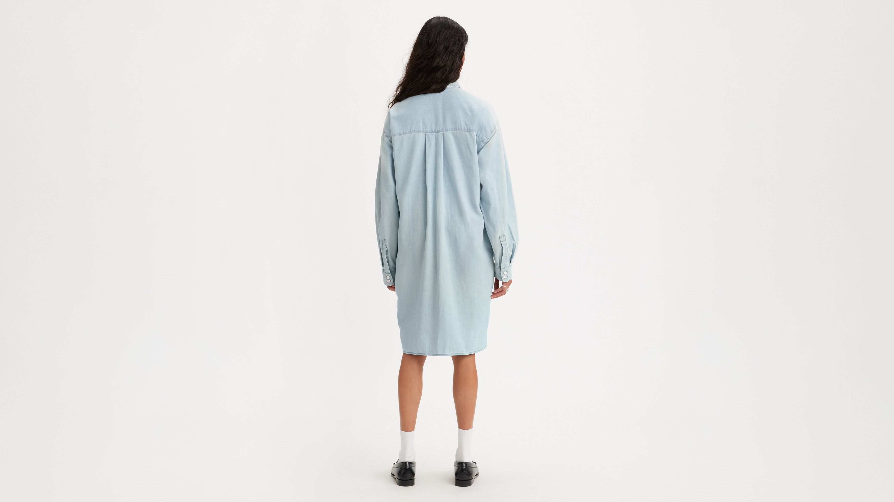 Robe chemise Rhea Lightweight - Good Grades 4 - Bleu
