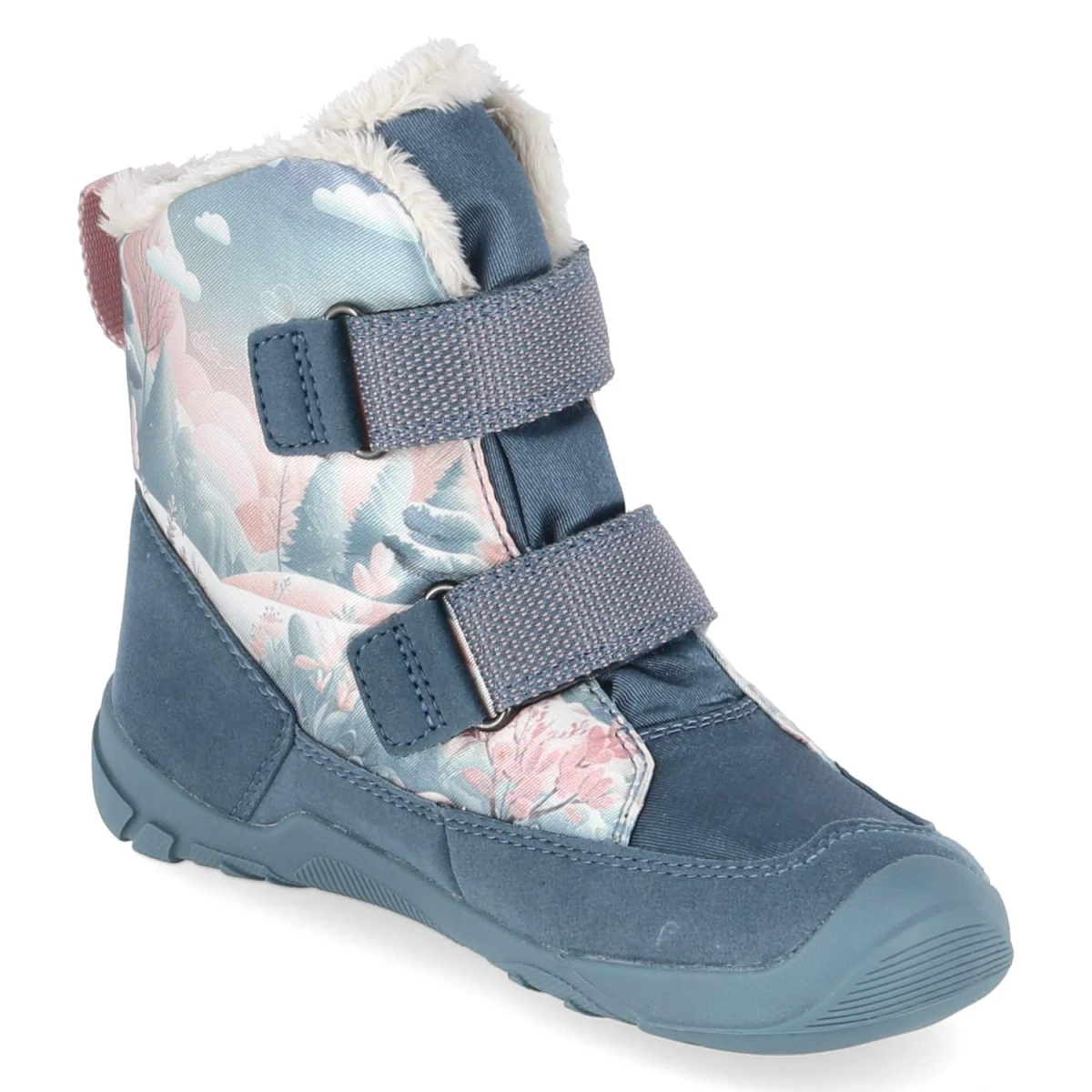 SuperfitSnowboots TRACE - blau/rosa