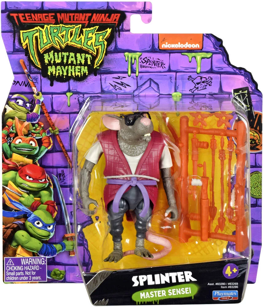TORTUES NINJA FIGURINE 12 CM SPLINTER