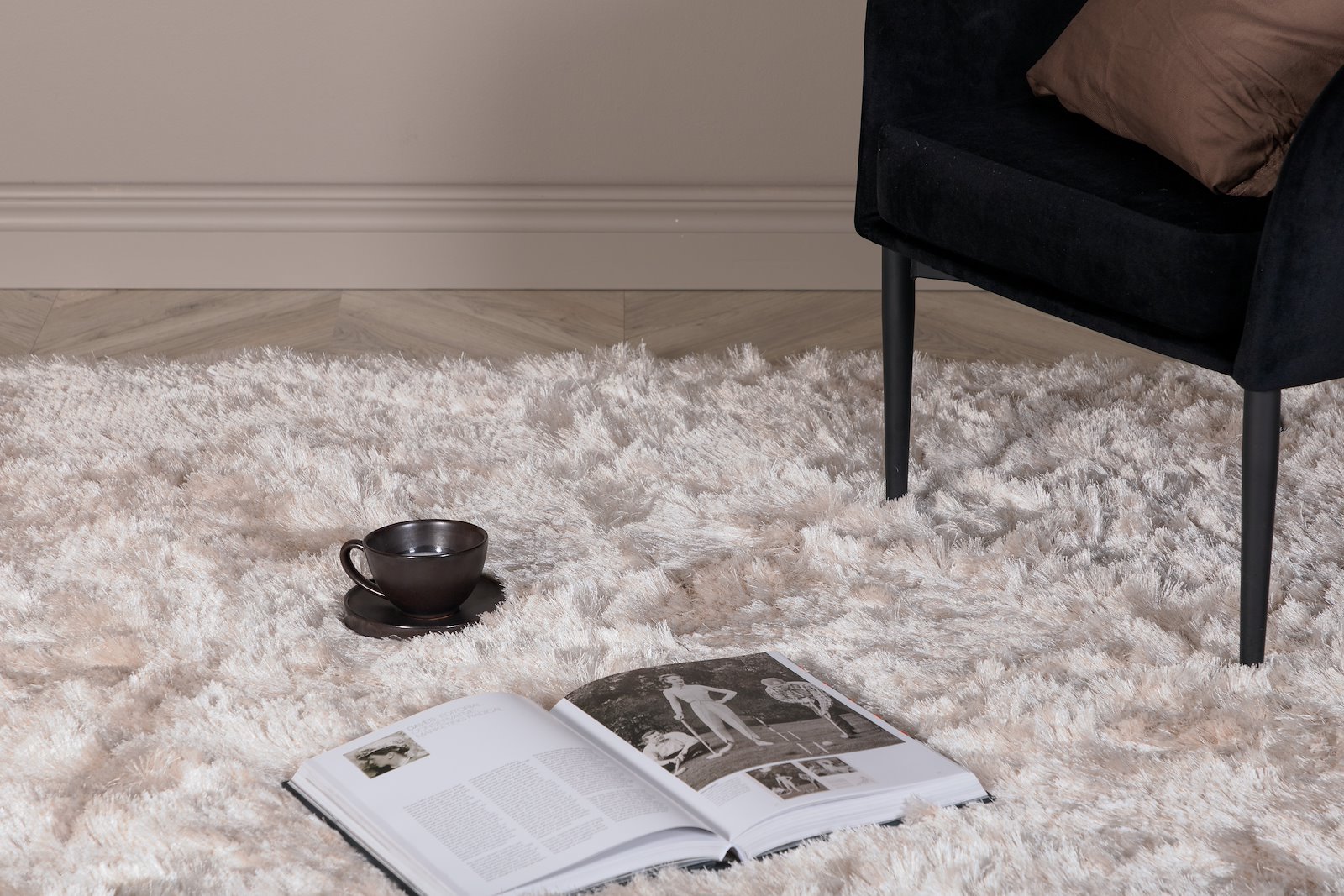 Shiva gulvteppe Teppe 170x240, beige