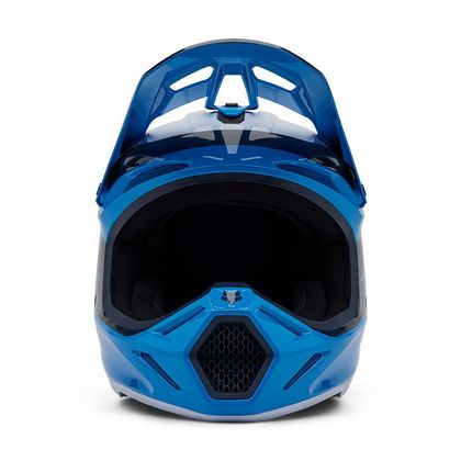 Casque cross Fox V3 DIVIDER 2025 - Bleu