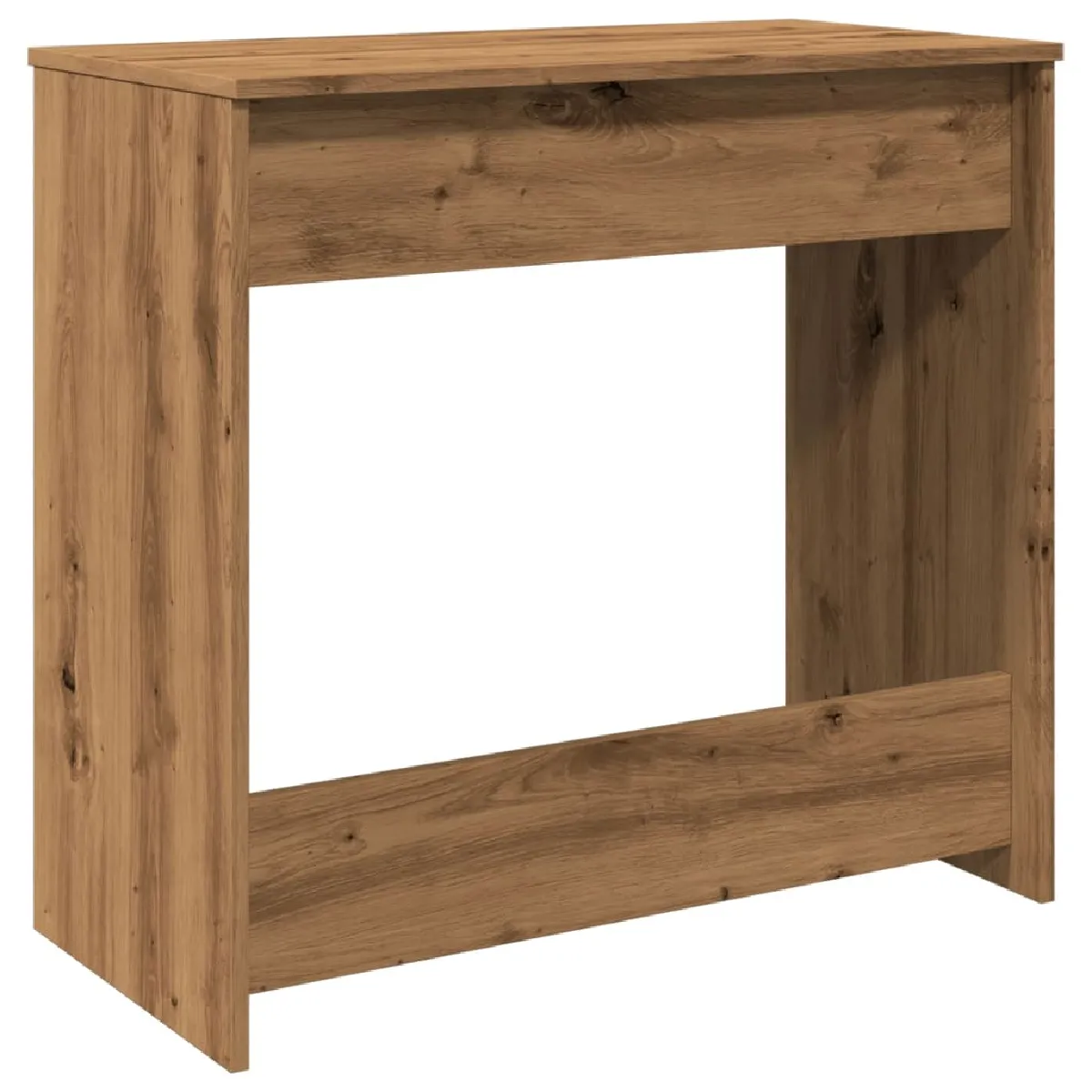 Bureau Compact 80 cm - chêne artisanal - helloshop26
