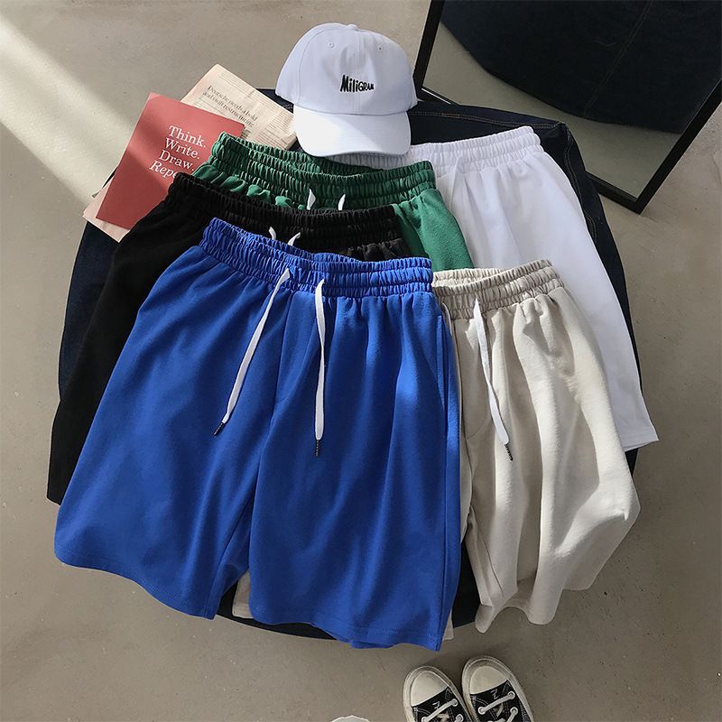 Wescosso - Effen shorts met trekkoord