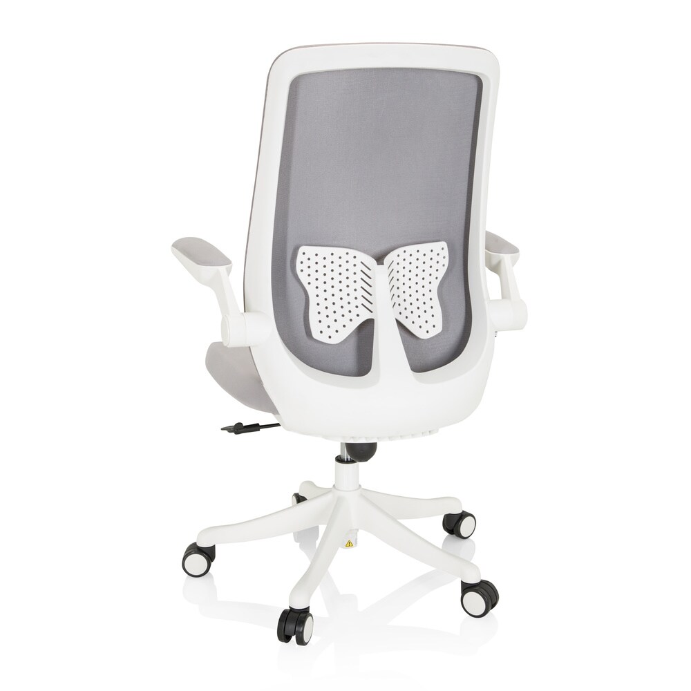 Home Office Bürostuhl MIKO W Stoff/Netzstoff mit Armlehnen hjh OFFICE