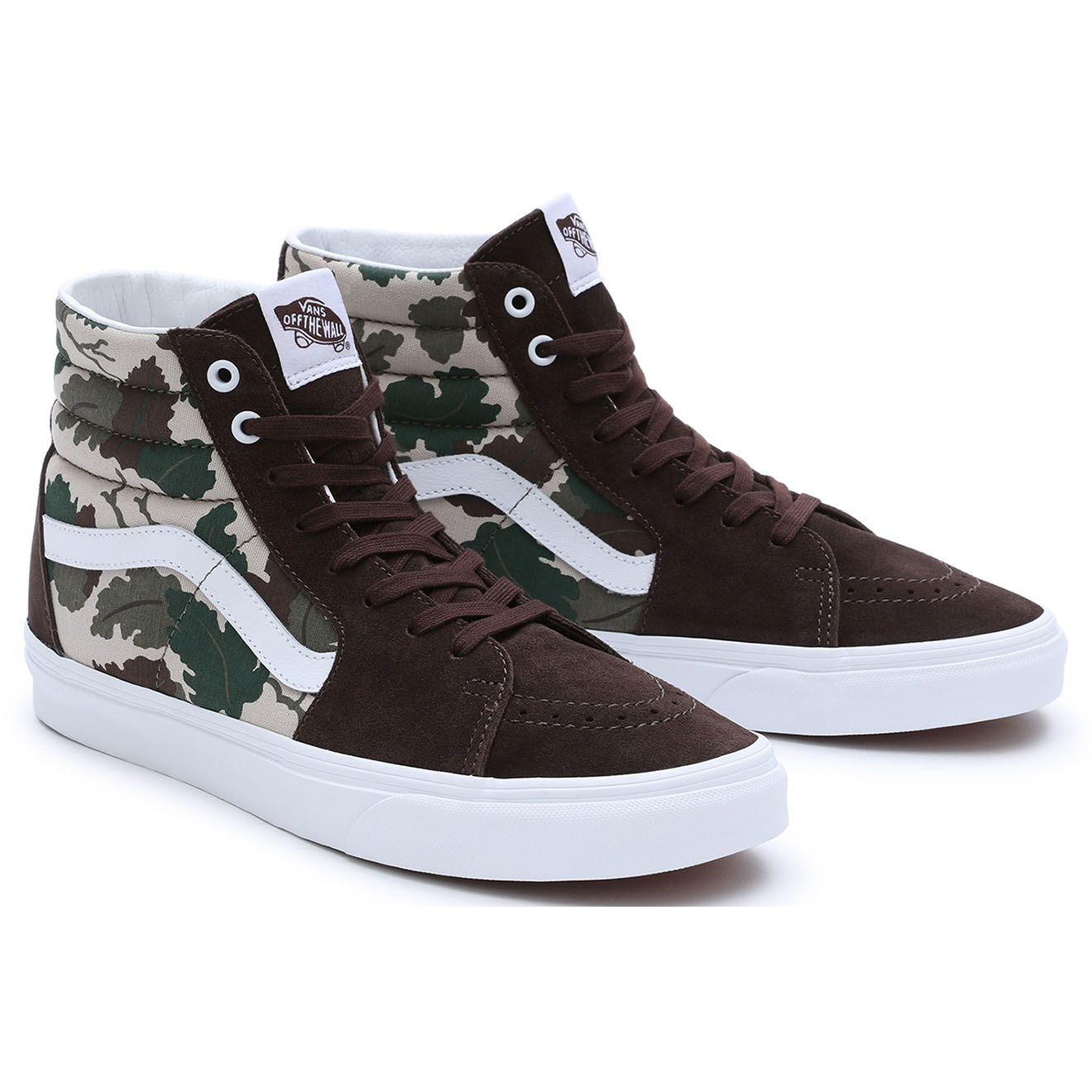 Vans Baskets SK8-Hi marron/camouflage