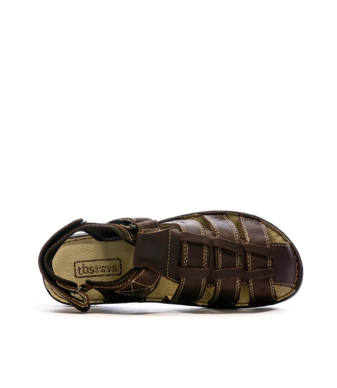 Sandales Marron Homme TBS Galhow