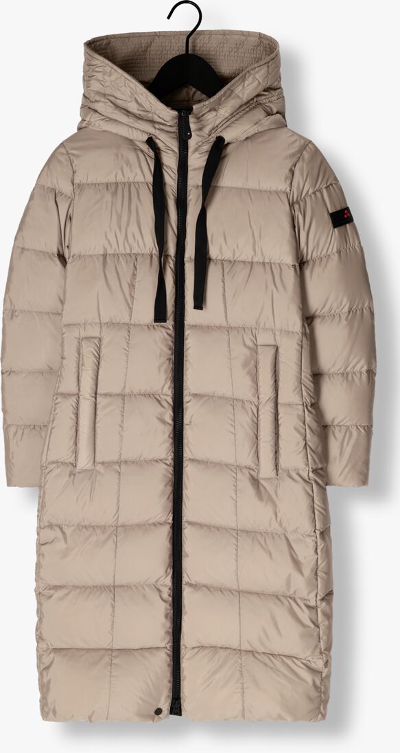 beige peuterey gewatteerde jas nunki mqn 02