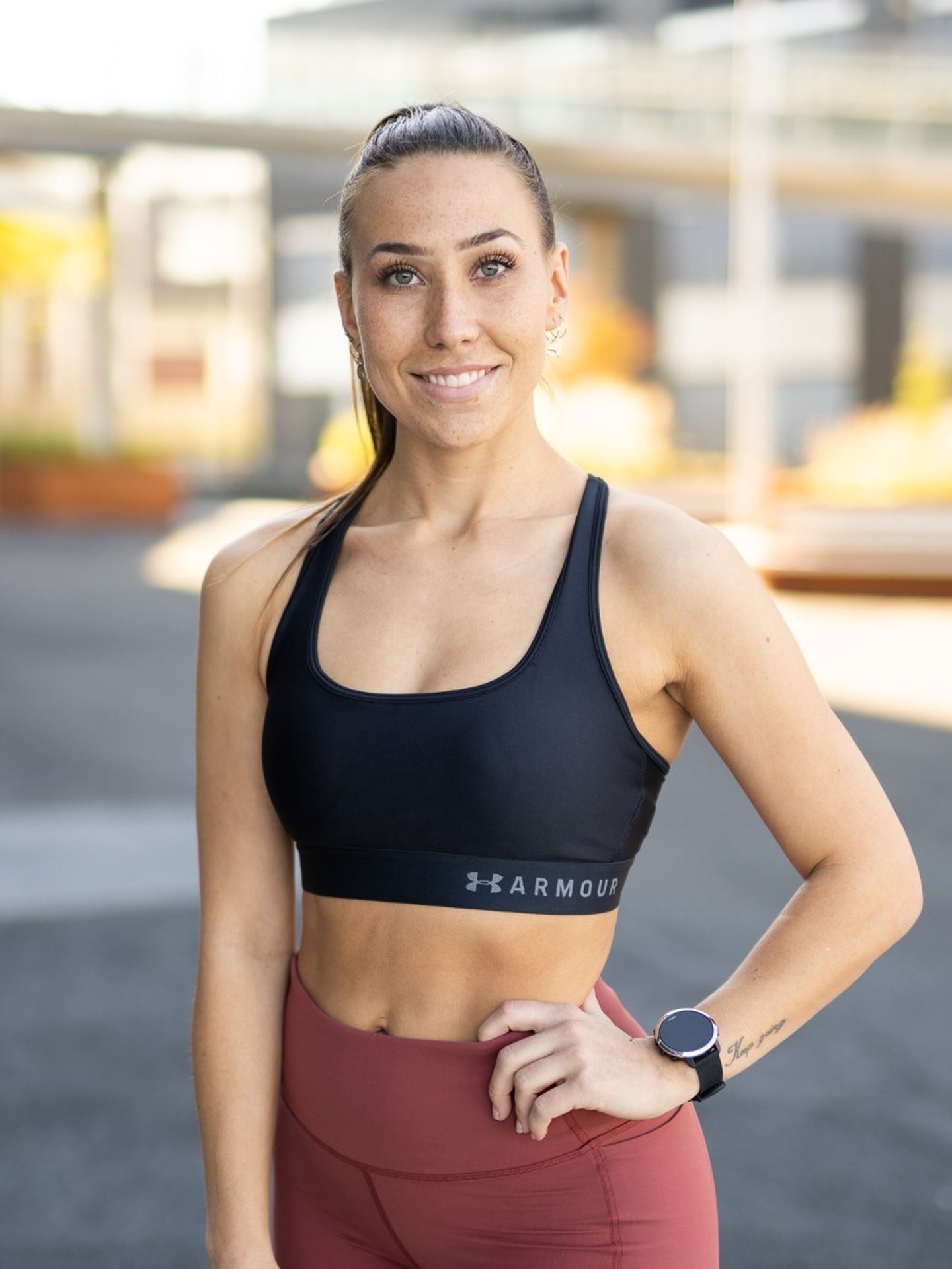 Mid Crossback Bra