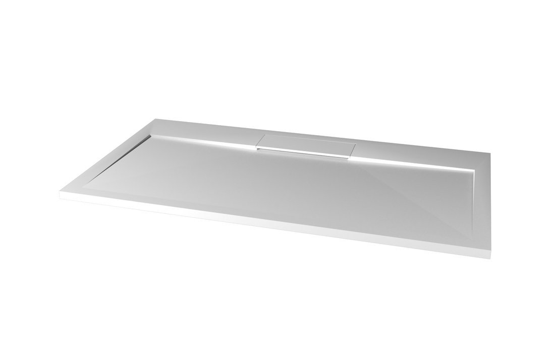 Gelco Irena rechthoekige douchebak antislip 120x100cm wit